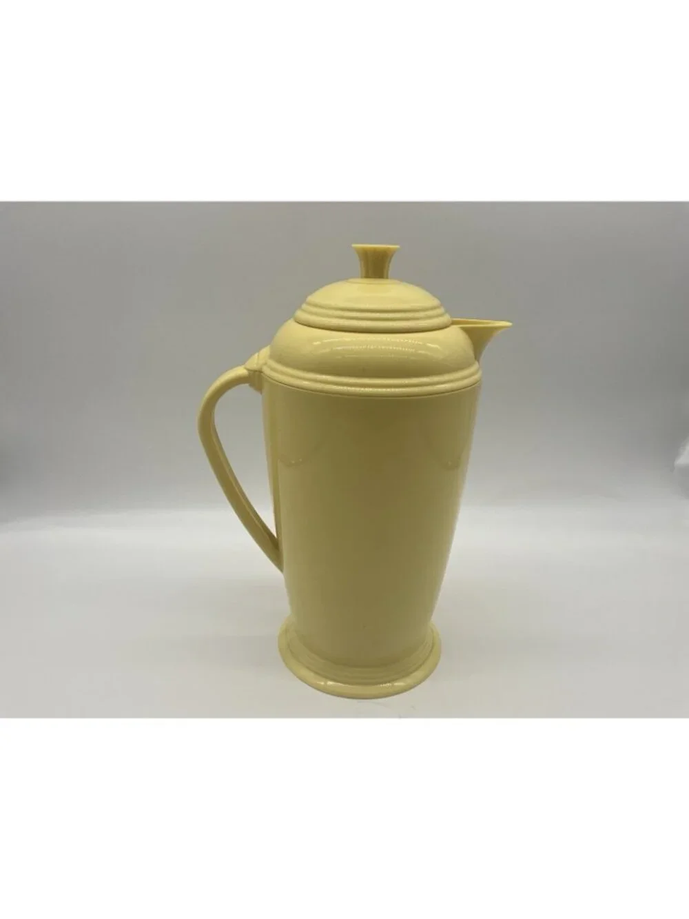 Sunflower Yellow FIESTA Vintage Plastic Insulated Carafe By Copco